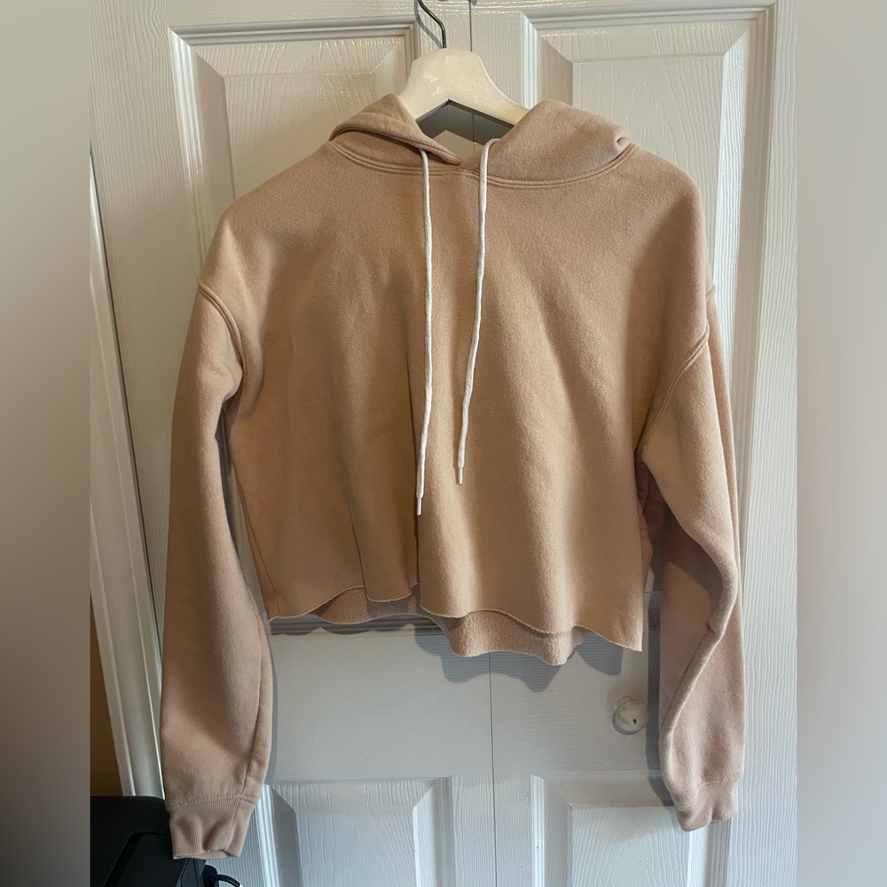 Cropped hooded Sweatshirt